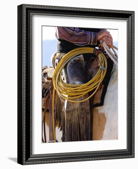 Ranch Living at The Ponderosa Ranch, Seneca, Oregon, USA-Joe Restuccia III-Framed Photographic Print