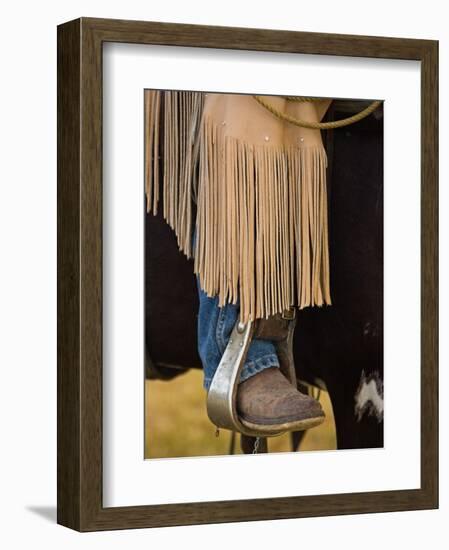 Ranch Living at The Ponderosa Ranch, Seneca, Oregon, USA-Joe Restuccia III-Framed Photographic Print