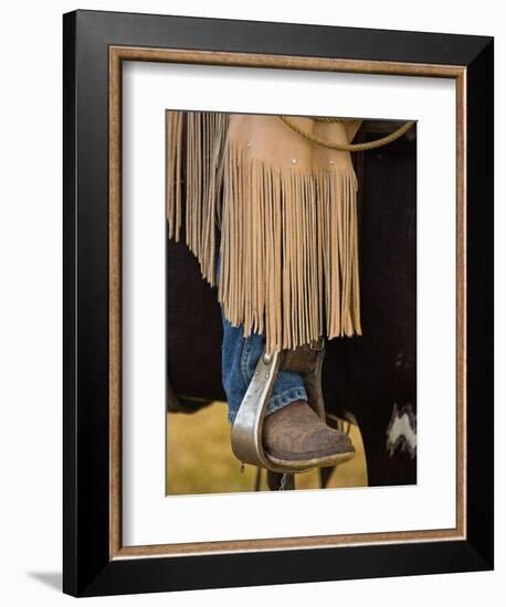 Ranch Living at The Ponderosa Ranch, Seneca, Oregon, USA-Joe Restuccia III-Framed Photographic Print