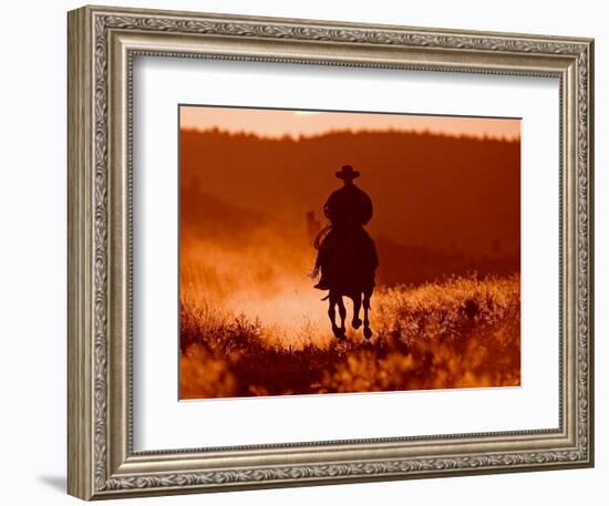 Ranch Living at The Ponderosa Ranch, Seneca, Oregon, USA-Joe Restuccia III-Framed Photographic Print