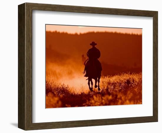 Ranch Living at The Ponderosa Ranch, Seneca, Oregon, USA-Joe Restuccia III-Framed Photographic Print