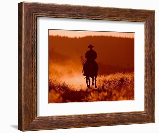 Ranch Living at The Ponderosa Ranch, Seneca, Oregon, USA-Joe Restuccia III-Framed Photographic Print