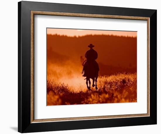 Ranch Living at The Ponderosa Ranch, Seneca, Oregon, USA-Joe Restuccia III-Framed Photographic Print