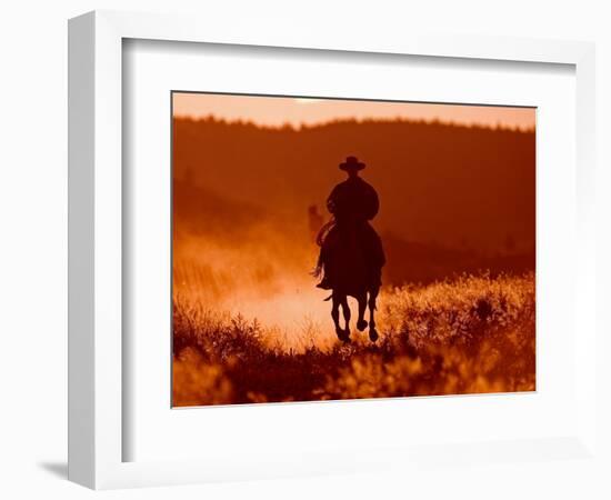 Ranch Living at The Ponderosa Ranch, Seneca, Oregon, USA-Joe Restuccia III-Framed Photographic Print