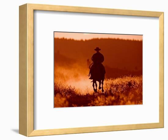 Ranch Living at The Ponderosa Ranch, Seneca, Oregon, USA-Joe Restuccia III-Framed Photographic Print