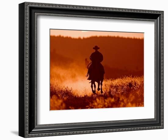 Ranch Living at The Ponderosa Ranch, Seneca, Oregon, USA-Joe Restuccia III-Framed Photographic Print