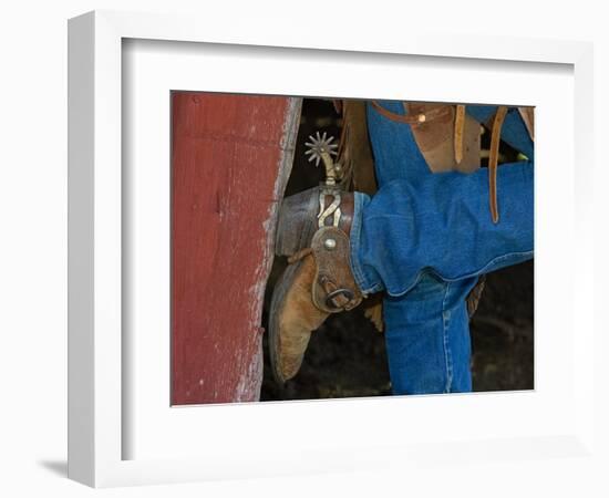 Ranch Living at The Ponderosa Ranch, Seneca, Oregon, USA-Joe Restuccia III-Framed Photographic Print