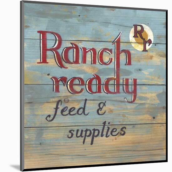 Ranch Ready-Arnie Fisk-Mounted Art Print