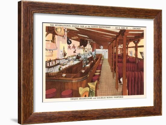 Ranch Restaurant, Chicago, Illinois-null-Framed Art Print