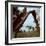 Rancher Leading Horse Across Field as Seen Through Branches of Fallen Tree, Trinchera Ranch-Loomis Dean-Framed Photographic Print