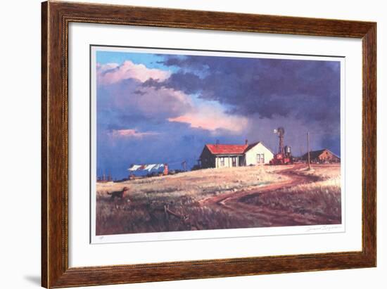 Rancher's Wife-Duane Bryers-Framed Collectable Print