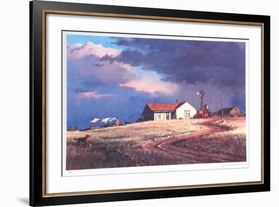 Rancher's Wife-Duane Bryers-Framed Collectable Print