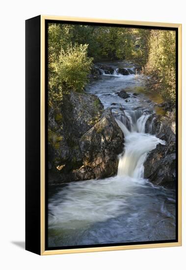 Rancheria Falls, Rancheria River, Yukon, Canada-Gerry Reynolds-Framed Premier Image Canvas