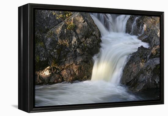 Rancheria Falls, Rancheria River, Yukon, Canada-Gerry Reynolds-Framed Premier Image Canvas