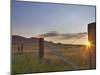 Ranching Country at Daybreak in the Sweetgrass Hills Near Whitlash, Montana, Usa-Chuck Haney-Mounted Photographic Print