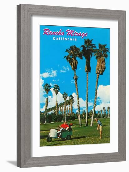 Rancho Mirage Golf Course-null-Framed Art Print