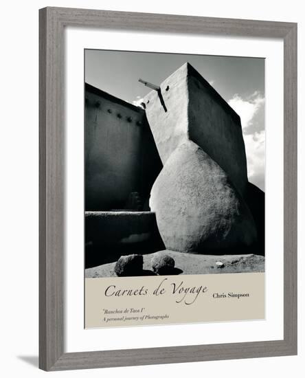 Ranchos de Taos II-Chris Simpson-Framed Giclee Print