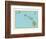 Rand McNally Atlas Map of Hawaii-Pacifica Island Art-Framed Art Print