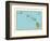 Rand McNally Atlas Map of Hawaii-Pacifica Island Art-Framed Art Print