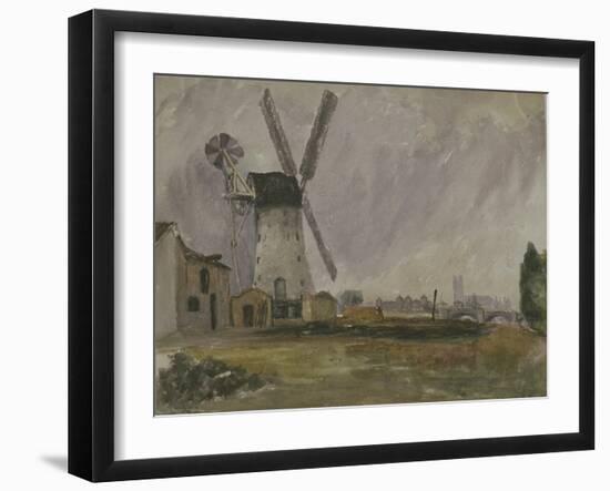 Randall's Mill, Battersea, Nine Elms-null-Framed Giclee Print