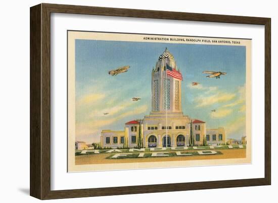 Randolph Air Field, San Antonio, Texas-null-Framed Art Print