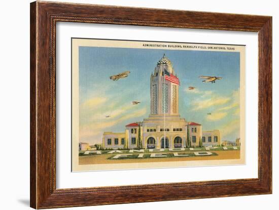 Randolph Air Field, San Antonio, Texas-null-Framed Art Print