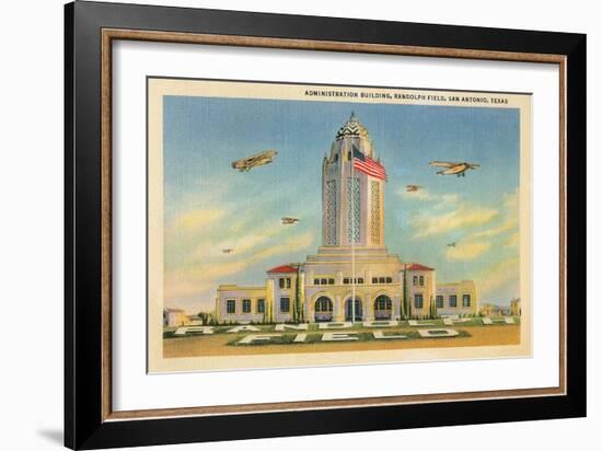 Randolph Air Field, San Antonio, Texas-null-Framed Art Print