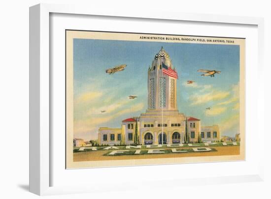 Randolph Air Field, San Antonio, Texas-null-Framed Art Print