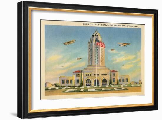 Randolph Air Field, San Antonio, Texas-null-Framed Art Print