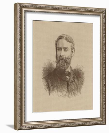 Randolph Caldecott, English Artist and Illustrator (Litho)-Randolph Caldecott-Framed Giclee Print