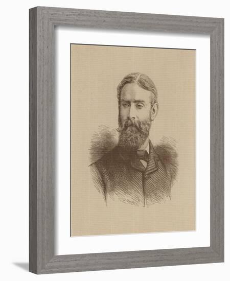 Randolph Caldecott, English Artist and Illustrator (Litho)-Randolph Caldecott-Framed Giclee Print