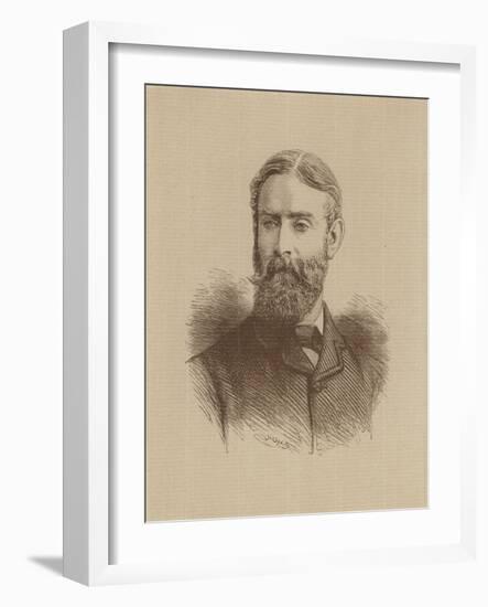 Randolph Caldecott, English Artist and Illustrator (Litho)-Randolph Caldecott-Framed Giclee Print