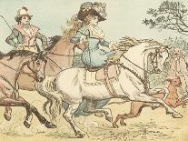Riding Side-Saddle-Randolph Caldecott-Giclee Print