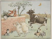 The Cow Jumped Over the Moon-Randolph Caldecott-Photographic Print