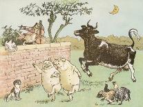 The Cow Jumped Over the Moon-Randolph Caldecott-Photographic Print