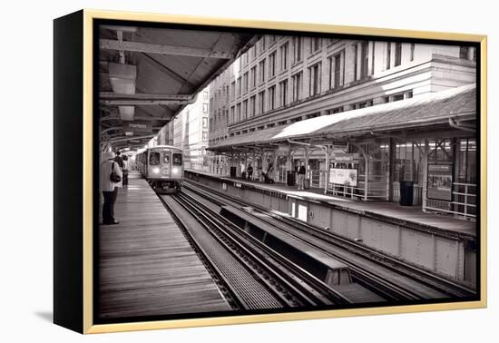 Randolph Street Station Chicago-Steve Gadomski-Framed Premier Image Canvas