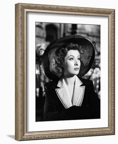 Random Harvest, Greer Garson, 1942-null-Framed Photo