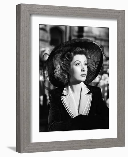 Random Harvest, Greer Garson, 1942-null-Framed Photo