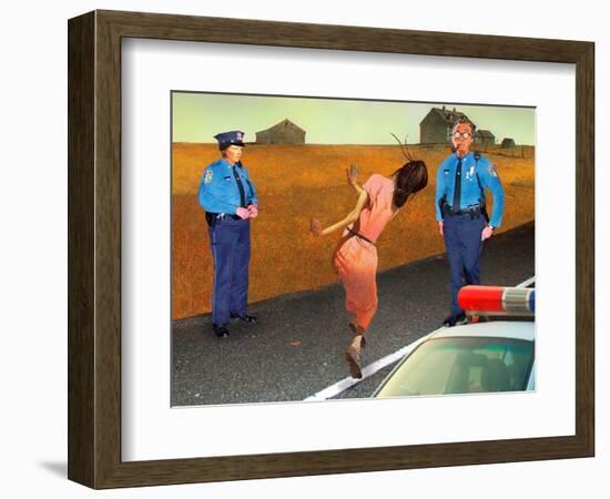 Random Testing-Barry Kite-Framed Premium Giclee Print