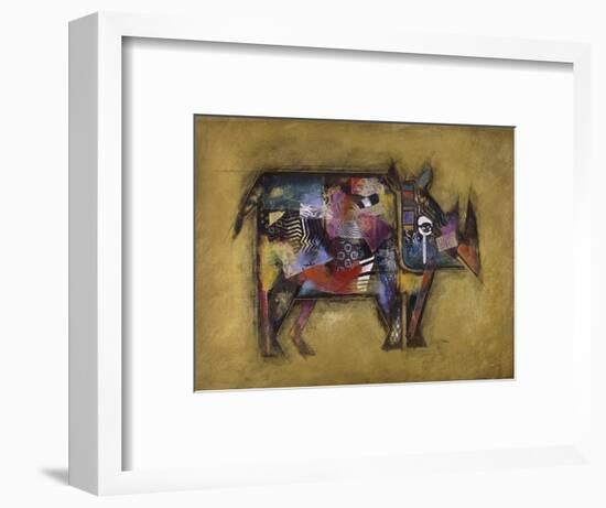 Randy the Rhino-John Douglas-Framed Giclee Print