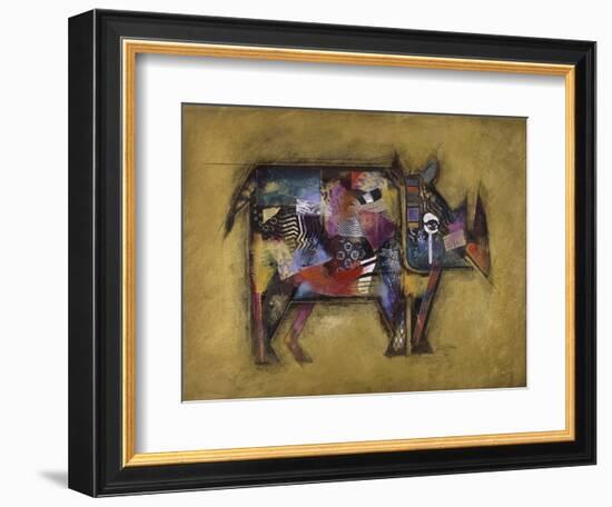 Randy the Rhino-John Douglas-Framed Giclee Print