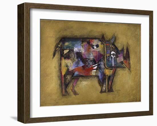 Randy the Rhino-John Douglas-Framed Giclee Print