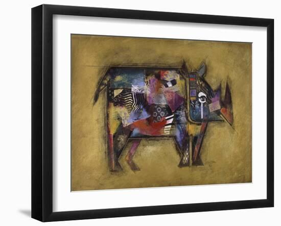 Randy the Rhino-John Douglas-Framed Giclee Print