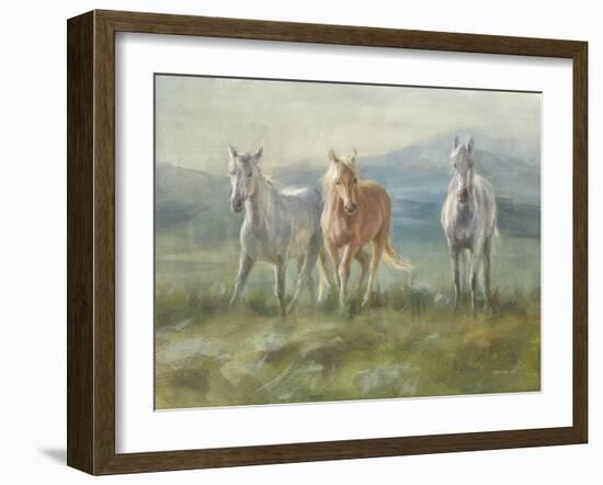 Rangeland Horses-Danhui Nai-Framed Art Print