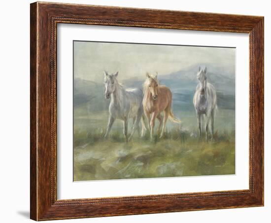 Rangeland Horses-Danhui Nai-Framed Art Print