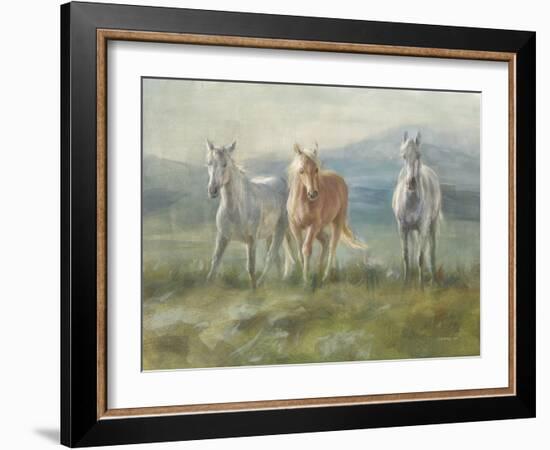 Rangeland Horses-Danhui Nai-Framed Art Print