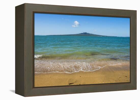 Rangitoto Island, Hauraki Gulf, Auckland, North Island, New Zealand, Pacific-Matthew Williams-Ellis-Framed Premier Image Canvas