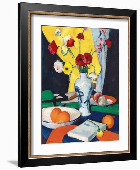 Ranunculus, C.1921-Samuel John Peploe-Framed Giclee Print