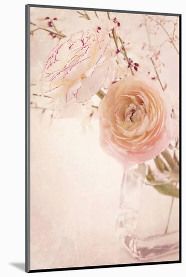 Ranunculus Flowers in a Vase-egal-Mounted Photographic Print