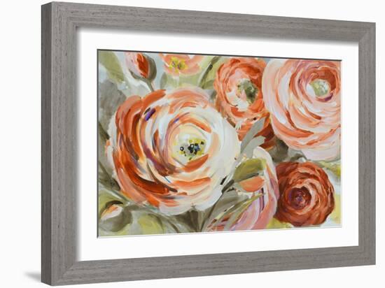 Ranunculus Naranja-Lanie Loreth-Framed Art Print